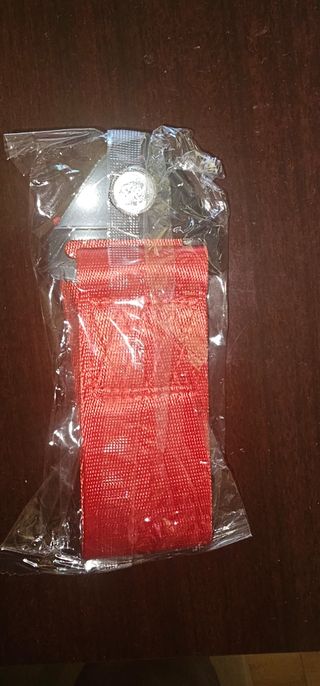 Correa Remolque OMP Rojo