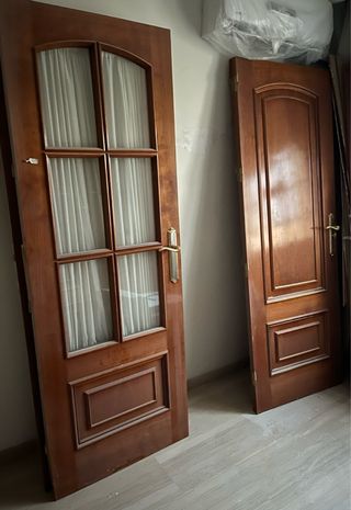 Puertas interiores madera
