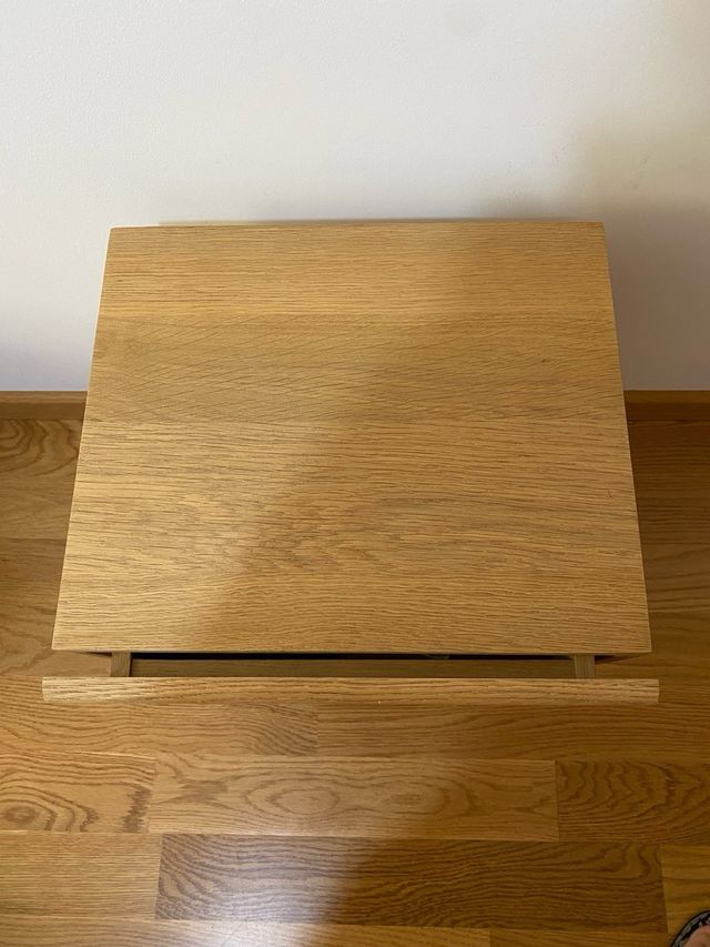 Mesita noche madera - metal