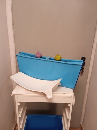 Bañera plegable, de viaje, Stokke.