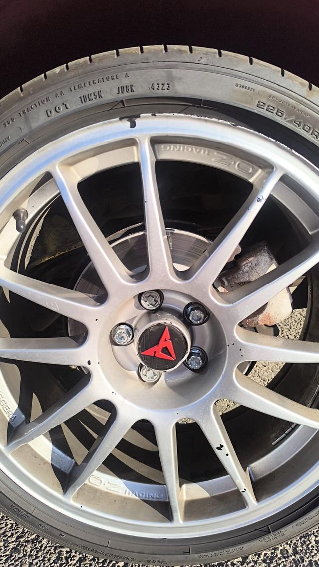 Tapa de bujes CUPRA 55mm