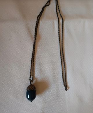 Collar largo colgante bello