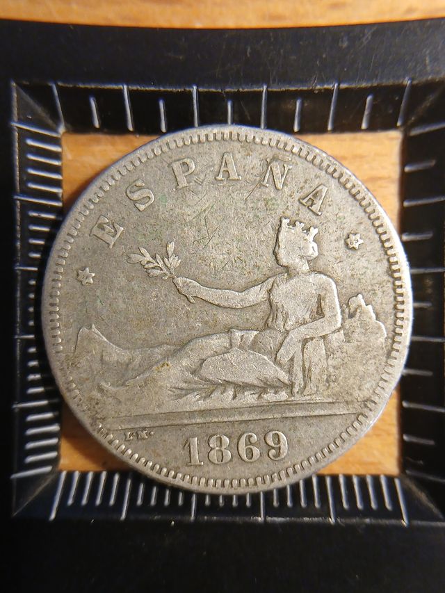 2 pesetas 1869
