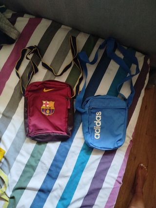 Bandoleras Adidas y FC Barcelona