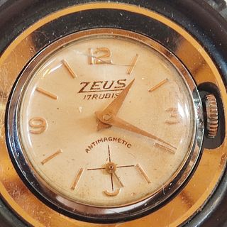 Orologio portachiavi Zeus vintage