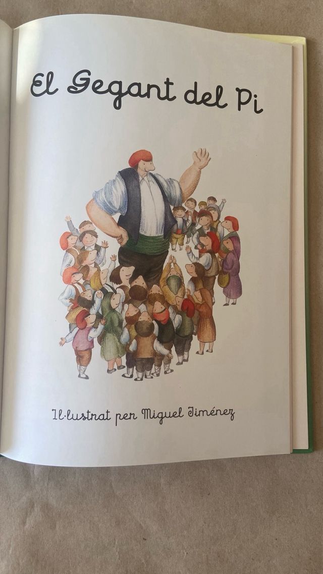 Libro el gigante del pino.