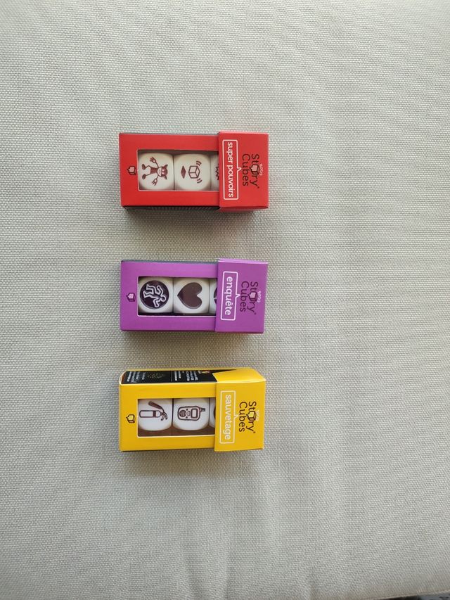 Story Cubes Pack Superpoderes, Pistas y Rescate