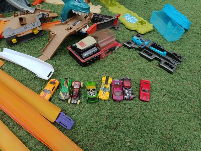 Lote Pistas Coches Hot Wheels