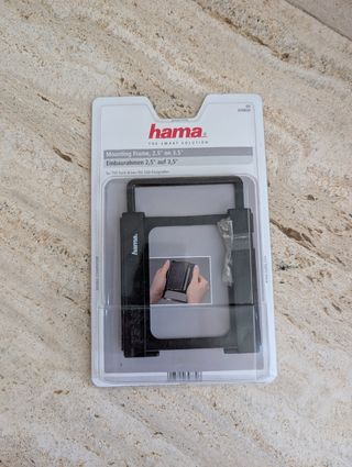 Adaptador montaje SSD (2.5") en bahía HDD (3.5")