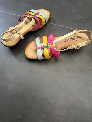 Sandalias veraniegas