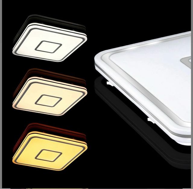 Lampara LED cuadrada moderna