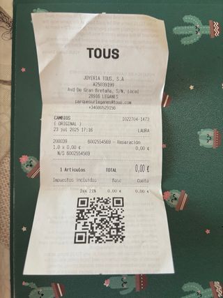 Anillo Tous Plata Negro