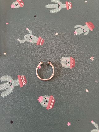 Anillo Tous Plata Negro