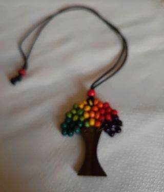 Colgante árbol multicolor