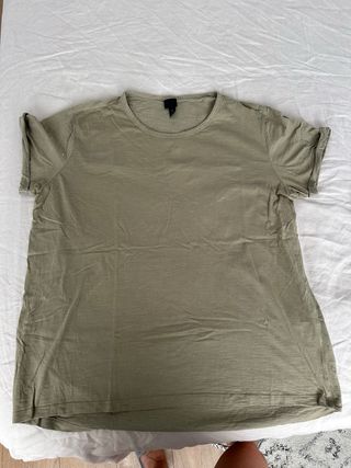 Camiseta H&M verde caqui - talla L