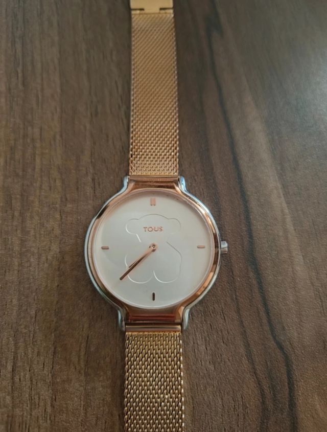 Reloj Tous dorado mujer