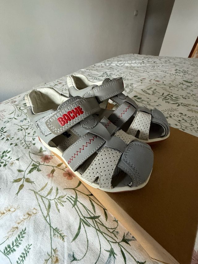 Sandalias niño Bache - Gris - 22