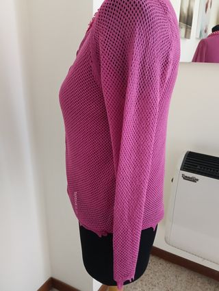 Cardigan rosa Nanette vintage