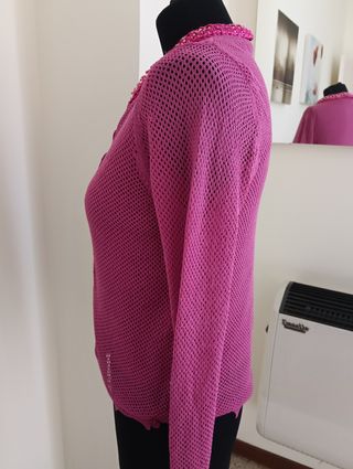 Cardigan rosa Nanette vintage