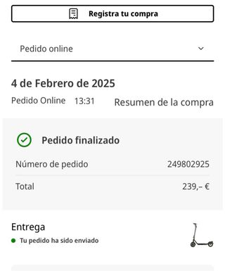 Patinete eléctrico cecotec