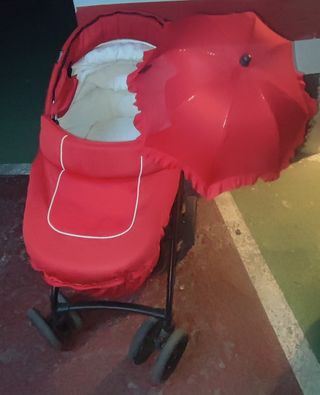 Carro Bebé con silla de paseo, capazo y cuco.