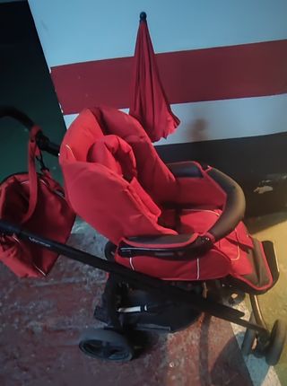 Carro Bebé con silla de paseo, capazo y cuco.