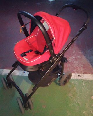 Carro Bebé con silla de paseo, capazo y cuco.