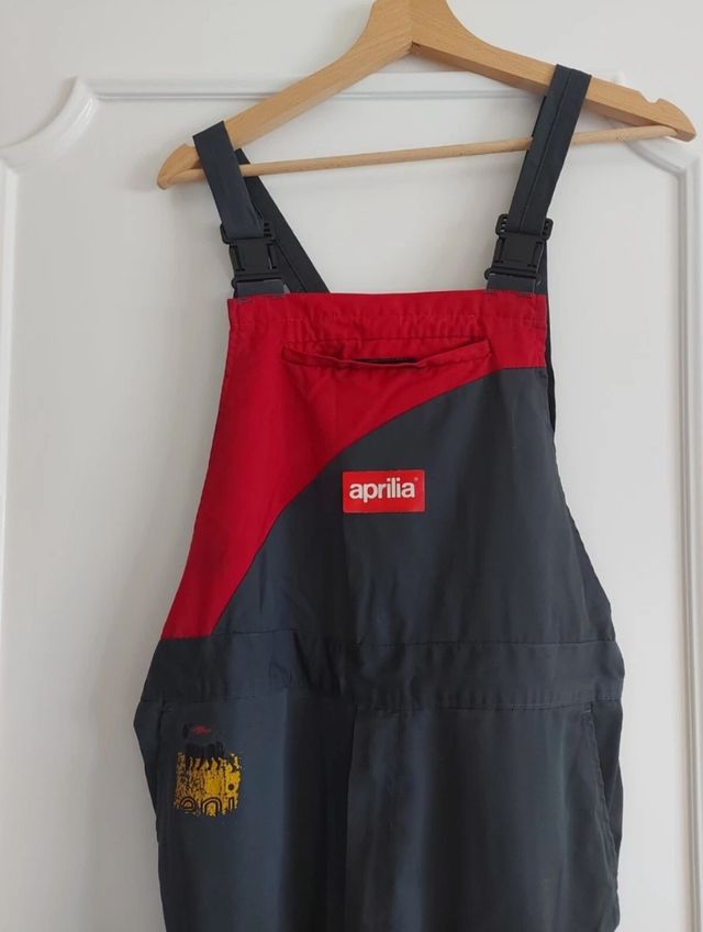 Salopette Aprilia Grigio/Rosso