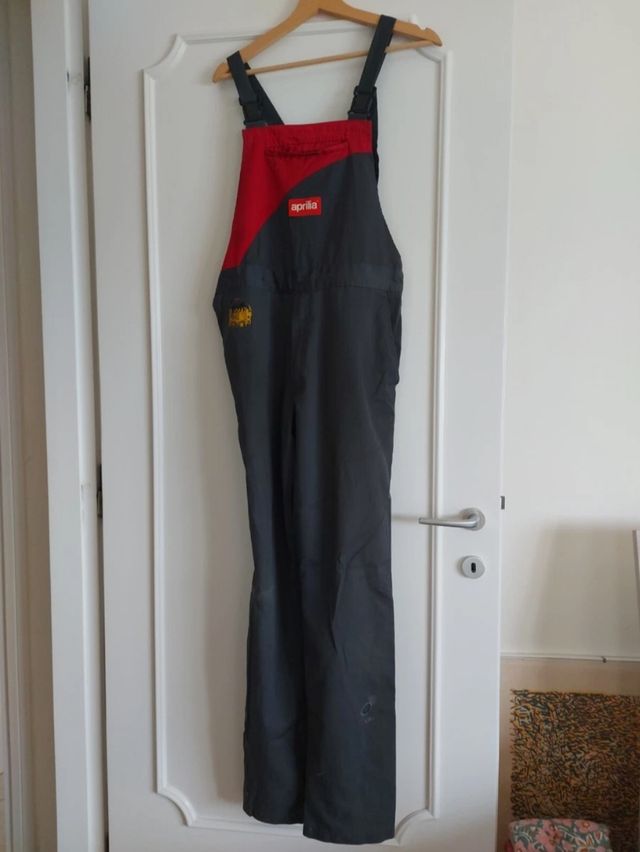 Salopette Aprilia Grigio/Rosso