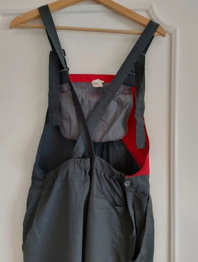 Salopette Aprilia Grigio/Rosso