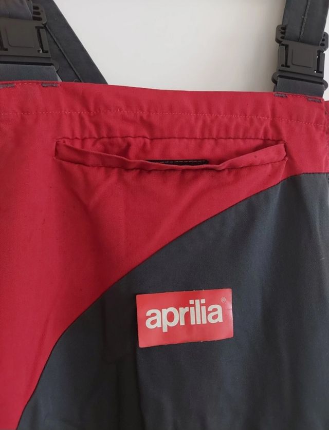Salopette Aprilia Grigio/Rosso