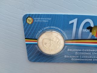 Moneda 2€ Coín card Bélgica 2021
