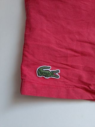 Bañador Lacoste rojo - Talla L