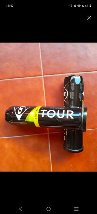 Botes de 4 pelotas Dunlop Tour Brilliance
