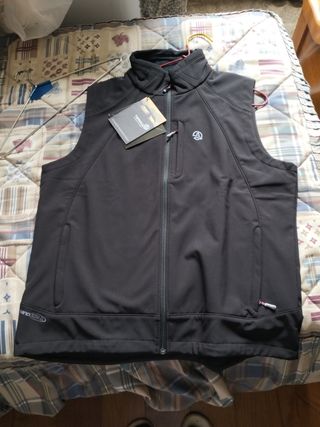 Chaleco Ternua softshell negro