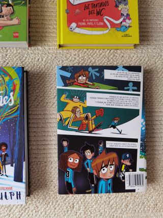 Lote de 4 libros infantiles y juveniles
