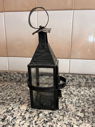 Antigua lámpara de aceite