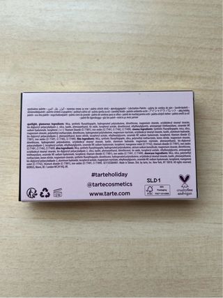 Paleta sombras Tarte