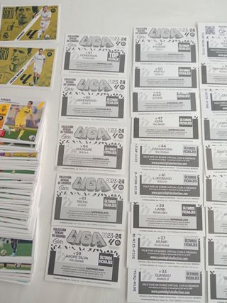 148 Cromos diferentes LaLiga 23-24 coloca fichajes