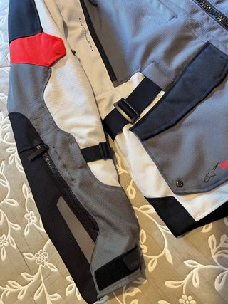 Chaqueta moto Alpinestars, gris