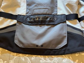 Chaqueta moto Alpinestars, gris