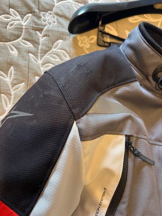 Chaqueta moto Alpinestars, gris