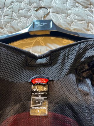 Chaqueta moto Alpinestars, gris