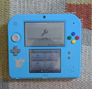 Nintendo 2DS Azul - Edición Pokémon