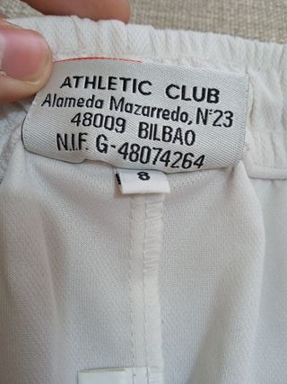 Shorts Athletic Club Blancos no sé si es auténtico