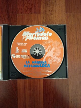 CD Mortadelo y Filemón: La Máquina Meteorológica