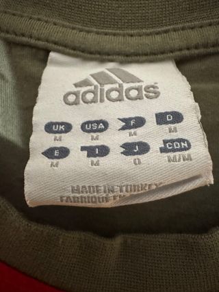 Camiseta Adidas 21 - M - Kaki, Roja, Naranja