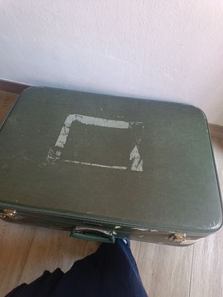 Maleta vintage de viaje