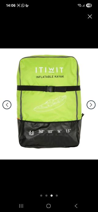 Kayak inflable ITIWIT 2 plazas