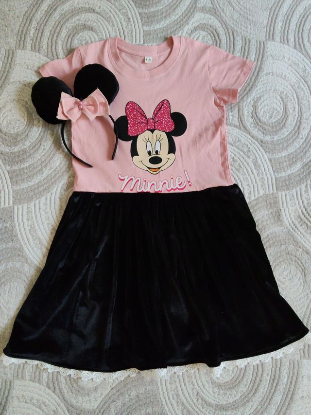 Vestido Minnie Mouse niña